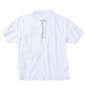 SY32 by SWEET YEARS カモエンボスカラー半袖シャツ ホワイト: バックスタイル