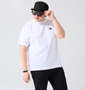 SY32 by SWEET YEARS バックサークルスターロゴ半袖Tシャツ ホワイト: