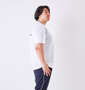 Phiten RAKUシャツロゴ入り半袖Tシャツ ホワイト×ブラック: