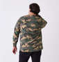 RUSTY PEARTEX長袖Tシャツ カモフラ: 身長:182cm/バスト:123cm/着用サイズ:3L