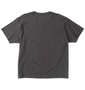 Mc.S.P オーガニックコットンミジンボーダーVネック半袖Tシャツ ダークブラウン: バックスタイル