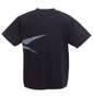 Reebok サイドベクターグラフィック半袖Tシャツ ブラック: バックスタイル