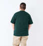 BEN DAVIS BEN'Sポケット付半袖Tシャツ ダークグリーン: