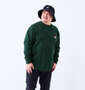 BEN DAVIS ピスポケット付長袖Tシャツ ダークグリーン: 身長：176.5cm/バスト：118cm/着用サイズ：3L