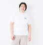 Bear Aura T/Cホログラムプリント半袖Tシャツ ホワイト: