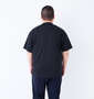 MOVESPORT ビッグロゴ半袖Tシャツ ブラック: