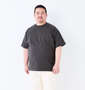 Goodwear USAコットンポケット付半袖Tシャツ ダークチャコール: 身長：176.5cm/バスト：118cm/着用サイズ：3L