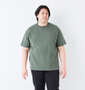 Goodwear USAコットンポケット付半袖Tシャツ スモーキーカーキ: 身長：182cm/バスト：123cm/着用サイズ：3L