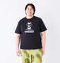 FUN for modemdesign DOG半袖Tシャツ ブラック: 身長：182cm/バスト：123cm/着用サイズ：3L