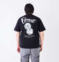 ELEMENT DICE半袖Tシャツ ブラック: 身長：182cm/バスト：123cm/着用サイズ：3L