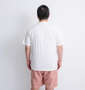 Mc.S.P オーガニックコットンクルーネック半袖Tシャツ オフホワイト: