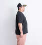 Mc.S.P オーガニックコットンクルーネック半袖Tシャツ ブラック: