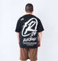 RealBvoice DRYストレッチポケット付半袖Tシャツ ブラック: 身長：176.5cm/バスト：118cm/着用サイズ：3L