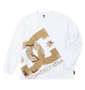 DCSHOES 25DESERT CAMO BIGSTAR長袖Tシャツ ホワイト