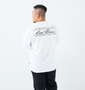 KARL KANI 天竺長袖Tシャツ ホワイト: 身長：178cm/バスト：120cm/着用サイズ：3L
