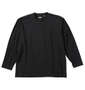 Mc.S.P オーガニックコットンクルーネック長袖Tシャツ ブラック