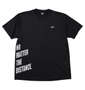 Reebok 穴開きメッシュ半袖Tシャツ ブラック