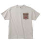 Coleman USAコットンポケット付半袖Tシャツ アイスグレー