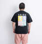 クレヨンしんちゃん 天竺ポケット付半袖Tシャツ ブラック: 身長:176.5cm/バスト:118cm/着用サイズ:3L