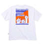 うさぎゅーん! プリント半袖Tシャツ ホワイト