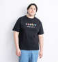 YOIDORE テキーラ半袖Tシャツ ブラック: 身長：182cm/バスト：123cm/着用サイズ：3L