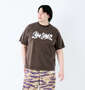 BEN DAVIS ビルボードヴィンテージ半袖Tシャツ ブラウン: