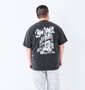 BEN DAVIS ビルボードヴィンテージ半袖Tシャツ ブラック: 身長：176.5cm/バスト：118cm/着用サイズ：3L