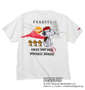 絡繰魂×PEANUTS スヌーピーコラボ半袖Tシャツ ホワイト