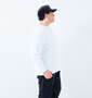 SY32 by SWEET YEARS サークルロゴ長袖Tシャツ ホワイト: