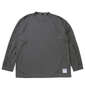 EVERLAST 袖プリントロングTシャツ チャコールグレー