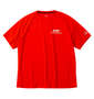 MOVESPORT メッシュ半袖Tシャツ レッド