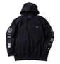 OCEAN PACIFIC 接触冷感ストレッチUV長袖フルジップパーカー ブラック: