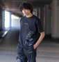KARL KANI 天竺半袖Tシャツ ブラック: