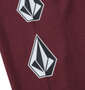 VOLCOM TRUE TO THIS長袖Tシャツ バーガンディ: 袖プリント