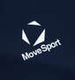 MOVESPORT サンスクリーン長袖シャツ ネイビー: