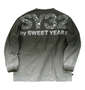 SY32 by SWEET YEARS ハートグラデーション長袖Tシャツ ブラック: バックスタイル