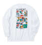 ELEMENT KAMO CHILL長袖Tシャツ ホワイト: バックスタイル