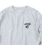 DCSHOES 26GAME APP長袖Tシャツ ヘザーグレー: