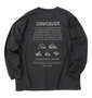 Quiksilver DNA POCKET長袖Tシャツ ブラック: バックスタイル
