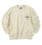 Quiksilver QS MEETSクルースウェット ベージュ: