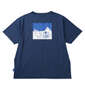 ヒヤロン×OUTDOOR PRODUCTS 接触冷感半袖Tシャツ ブルーグレー: バックスタイル