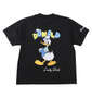 FLAGSTAFF×DISNEY DONALD DUCK半袖Tシャツ ブラック: バックスタイル