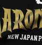新日本プロレス ウルフアロン半袖Tシャツ ブラック: