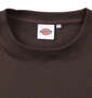 DICKIES エンブロイダリーロゴクルースウェット ダークブラウン: