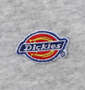 DICKIES エンブロイダリーロゴプルパーカー ヘザーグレー: ワッペン(胸)