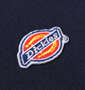 DICKIES エンブロイダリーロゴフルジップパーカー ネイビー: ワッペン(胸)