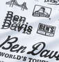 BEN DAVIS グラフィック長袖Tシャツ ホワイト: プリント(背面)