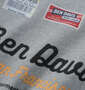 BEN DAVIS ラベルロゴクルーネックスウェット ミックスグレー: プリント(背面)