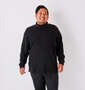 Mc.S.P ハイネック長袖Tシャツ ブラック: 身長：178cm/バスト：120cm/着用サイズ：3L