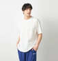 EVERLAST ストレッチメッシュ半袖Tシャツ オフホワイト:
